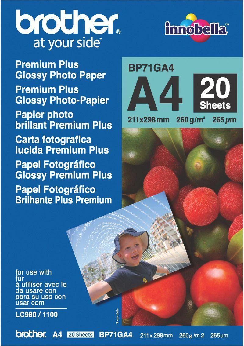 Brother BROLIS PREM. PLIUSAS Blizgus FOTOPOPIERIUS A4