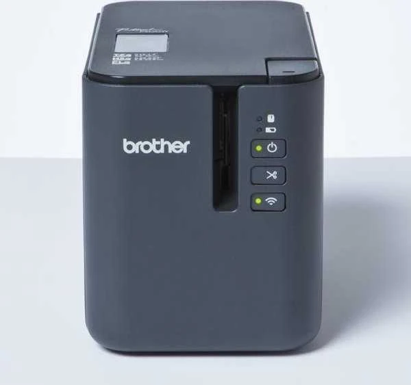 BROTHER etikečių spausdintuvas PT-P900W - 36mm, TZe juostos, WIFI, profesionalus kompiuterinis etikečių spausdintuvas