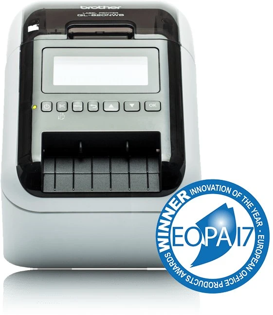 Etikečių spausdintuvas Brother Brother QL-820NWBC Label Spausdintuvas Direct Heat Color 300 x 600 DPI Wired & Wireless DK