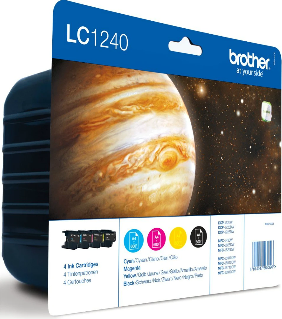 BROTHER VALUE PACK (LC-1240 BK/C/M/Y)