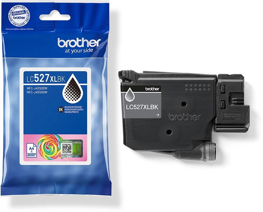Brother LC527XLBK | Rašalo kasetė | Juodas