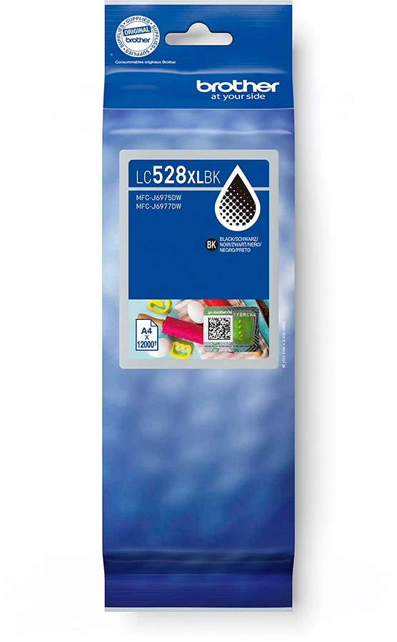Brother LC528XLBK Juodas Ultra High Yield Inkjet Cartridge | Brother