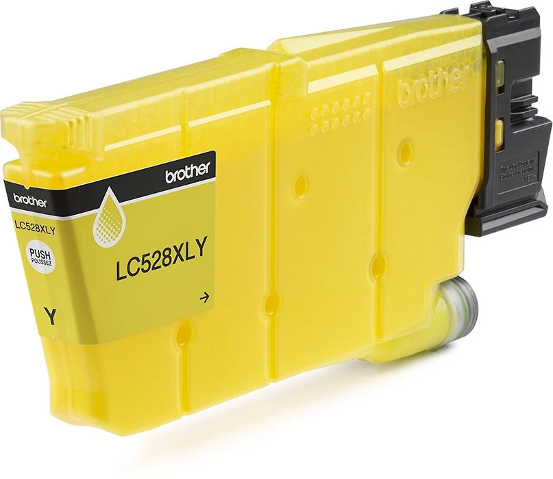 Brother LC528XLY Geltona Ultra High Yield Inkjet Cartridge | Brother