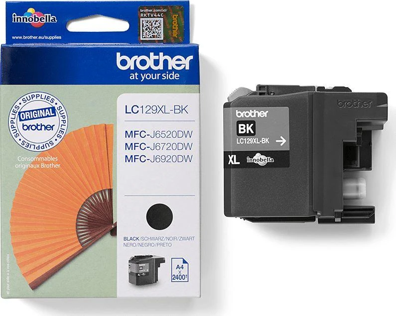 Brother rašalas LC129XLBK juodas rašalas