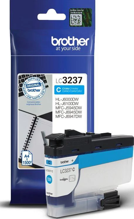 BROTHER LC3237C TONER CYAN 1500