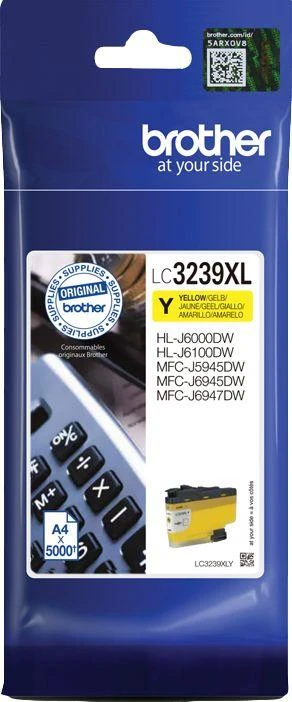 BROTHER LC3239XLY TONER HIGH Geltonas 5000