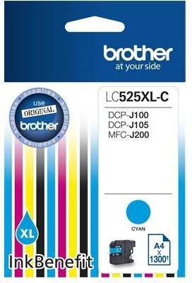 Originalus rašalas Brother LC525XLC (žydra)