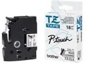 BROTHER TZECL4 18MM JUOSTOS KASETĖ (GALVOS VALYMAS