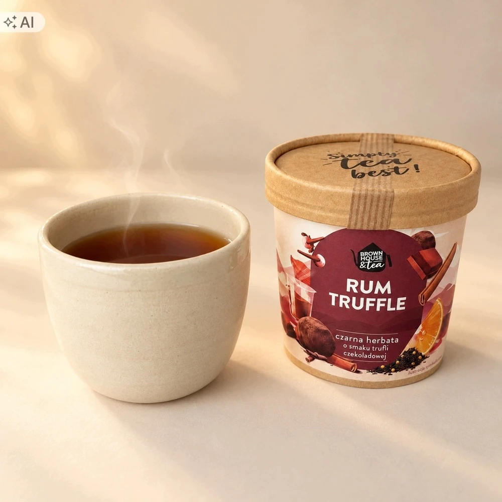 Brown House & Tea Arbata Juodas Tea Romo triufelis 70 g (5908106360071)