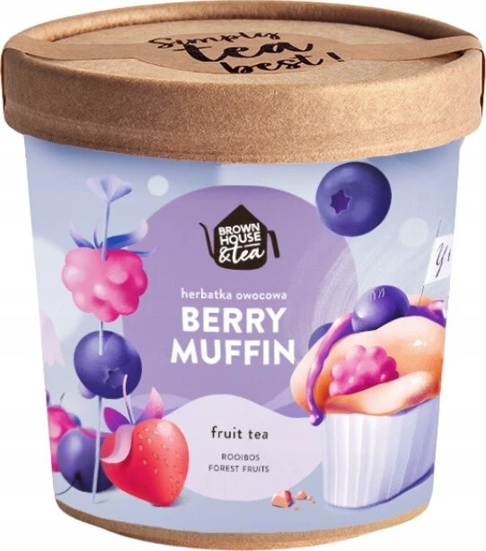 Brown House & Tea - Uogų bandelė - Biri arbata 50g
