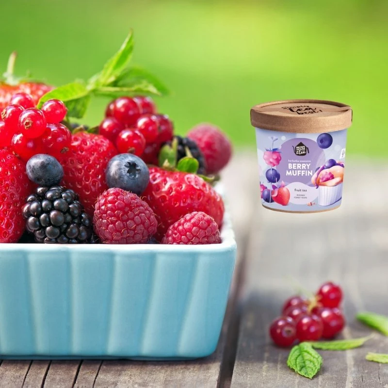 Brown House & Tea - Uogų bandelė - Biri arbata 50g