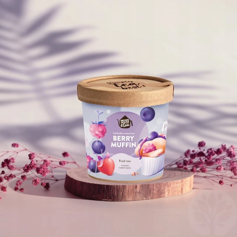 Brown House & Tea - Uogų bandelė - Biri arbata 50g