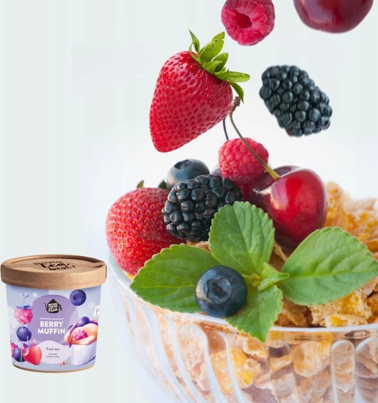 Brown House & Tea - Uogų bandelė - Biri arbata 50g