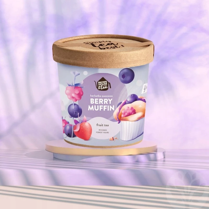 Brown House & Tea - Uogų bandelė - Biri arbata 50g