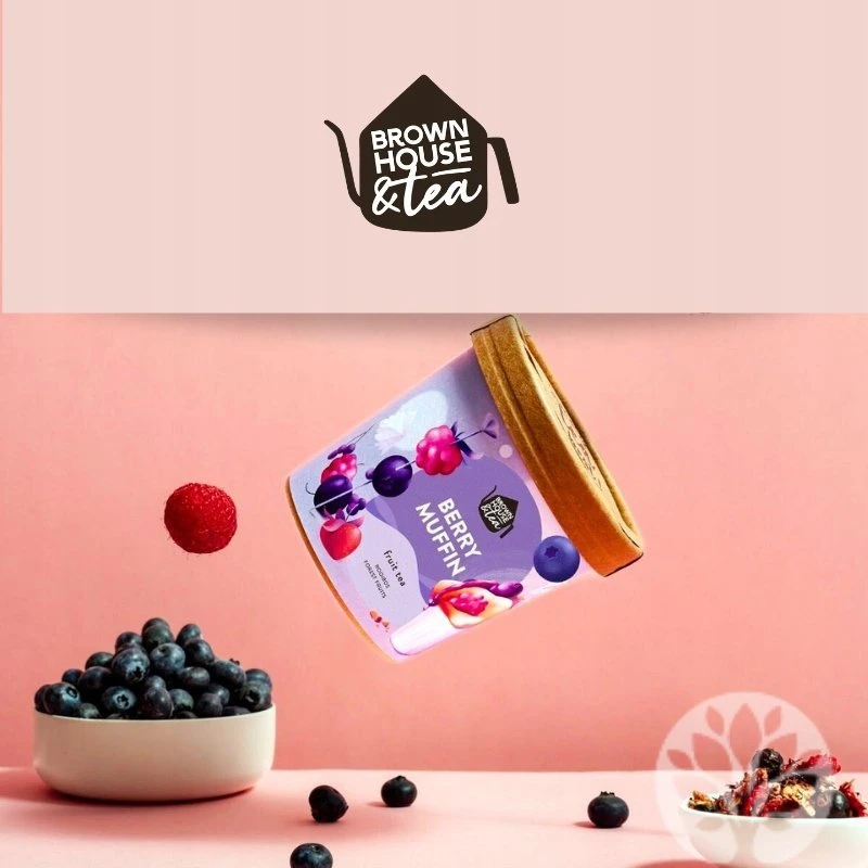 Brown House & Tea - Uogų bandelė - Biri arbata 50g