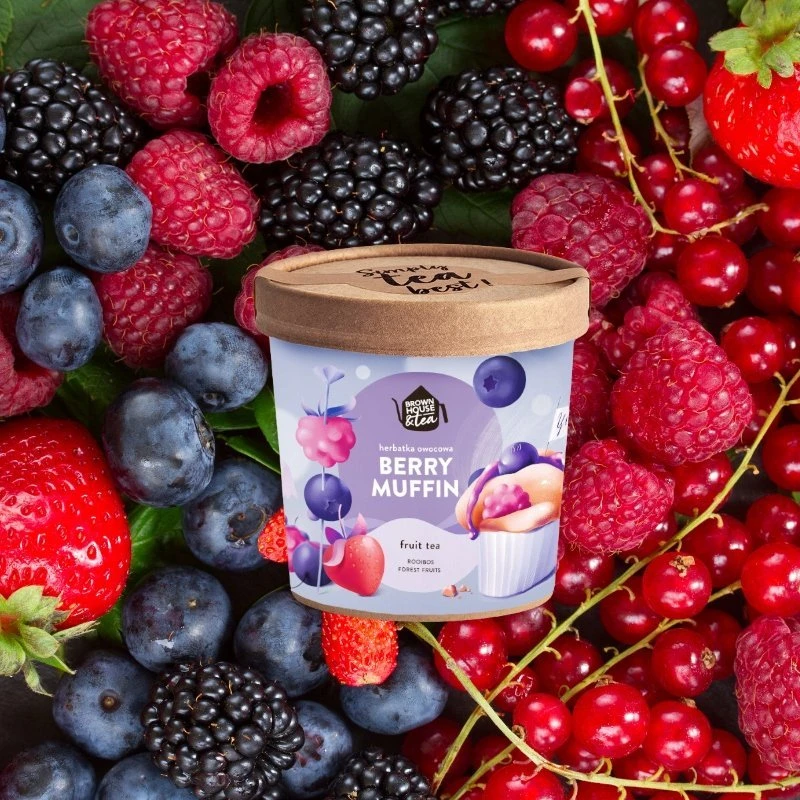 Brown House & Tea - Uogų bandelė - Biri arbata 50g