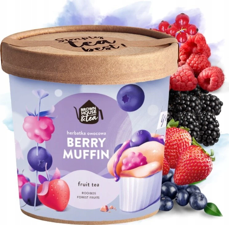 Brown House & Tea - Uogų bandelė - Biri arbata 50g