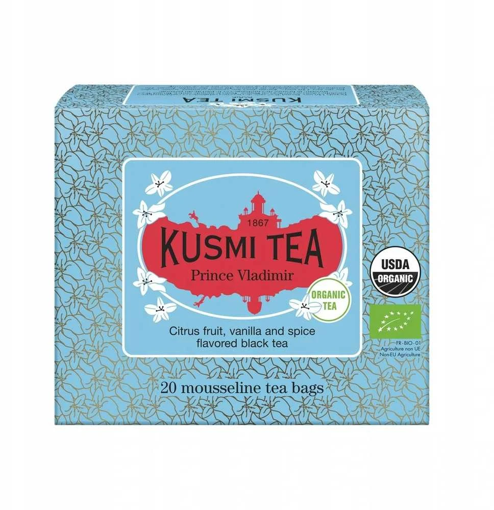 Kusmi Tea Prince Vladimir arbatos pakuotė