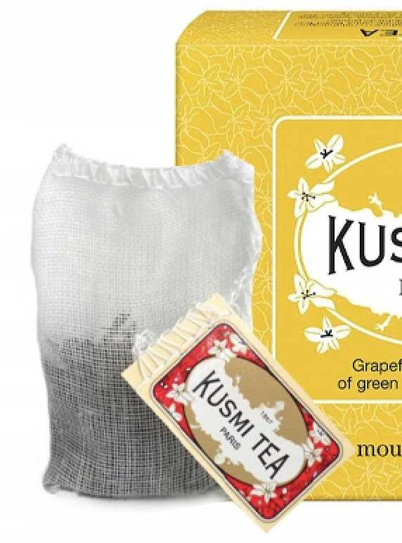 Organic žalias tea Kusmi Tea Žalias Jasmine – 20 muslin tea bags