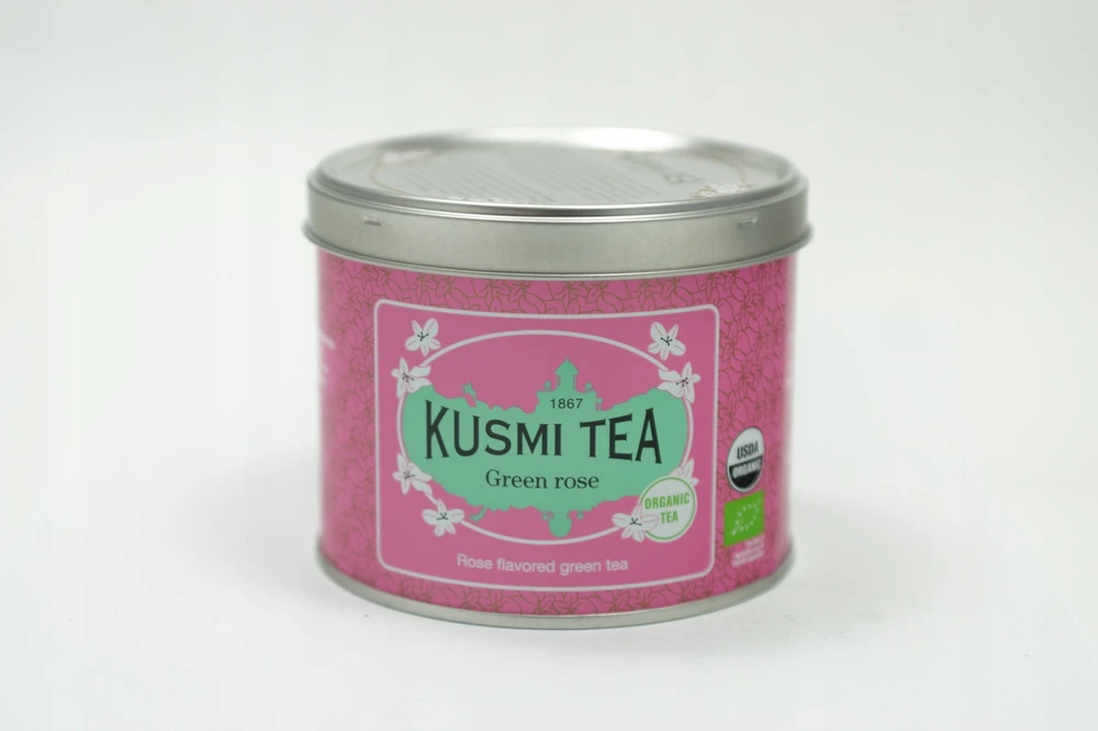 Brown House Tea Kusmi Tea - Žalias Rose - Loose Tea BIO 100 g