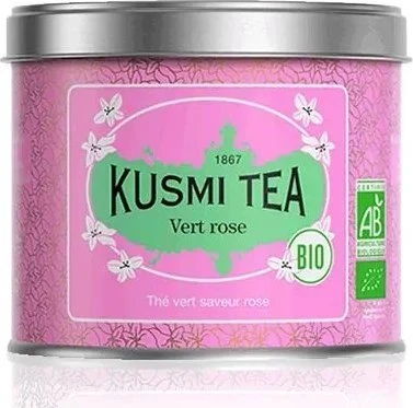 Brown House Tea Kusmi Tea - Žalias Rose - Loose Tea BIO 100 g
