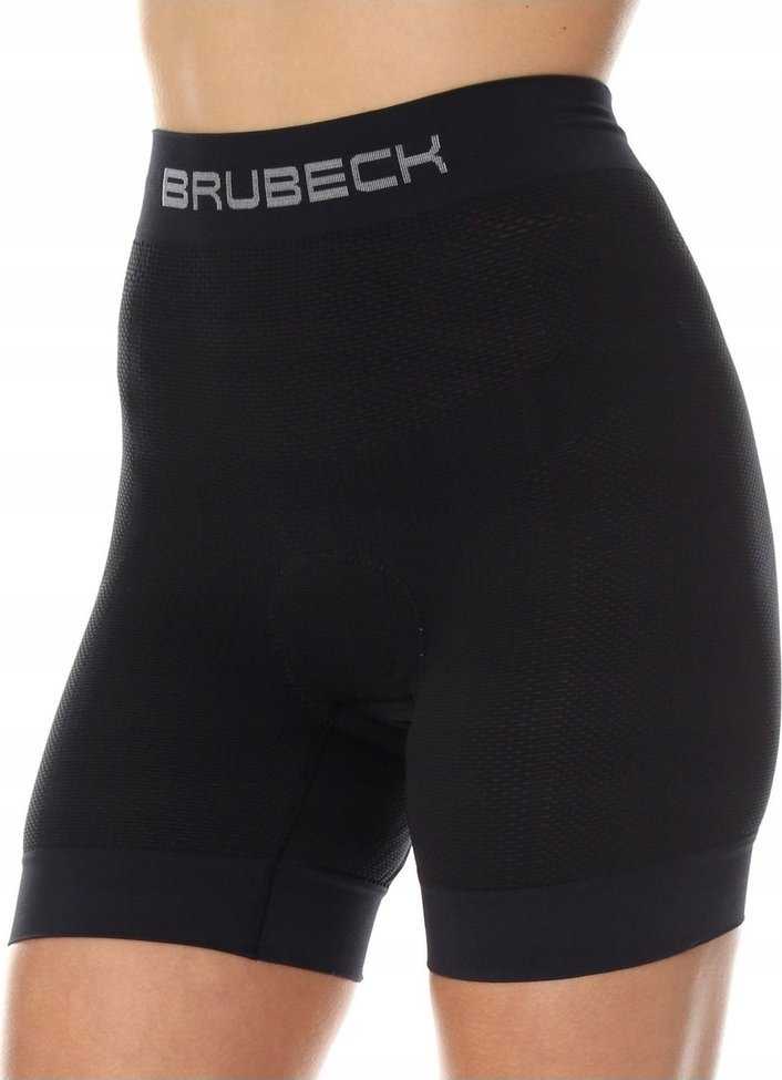 Moteriški dviračių bokso šortai su įdėklu BRUBECK Bicycle BX11410 M