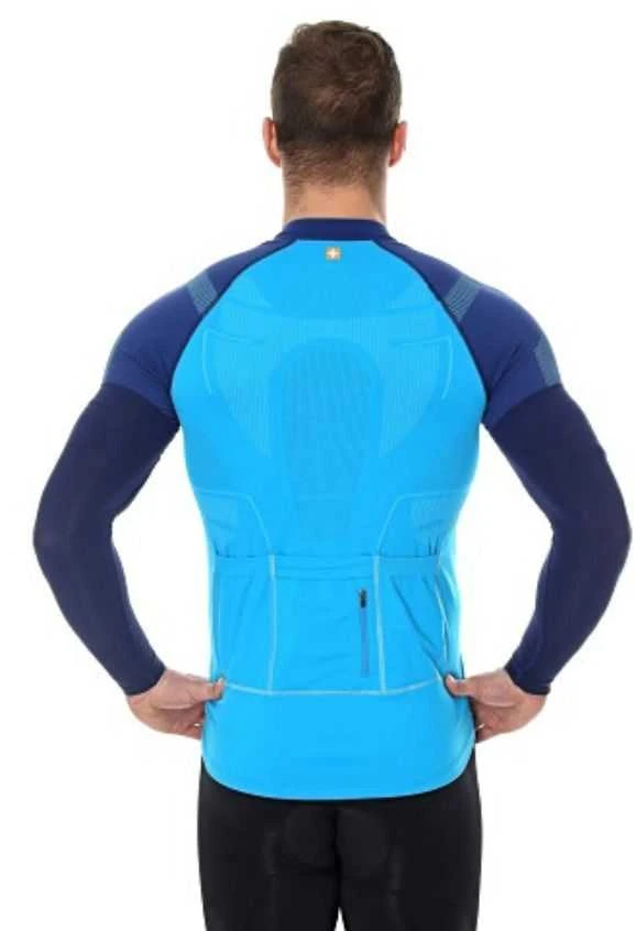 Brubeck Dviračių pirštinės unisex 3D PRO SB10060 mėlyna L / XL