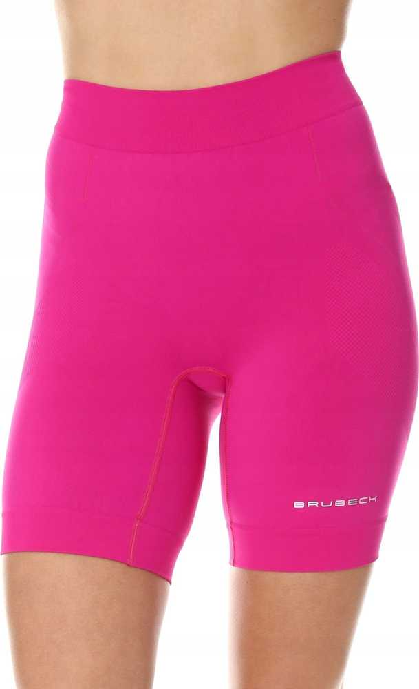 Šortai treningowe moterims Brubeck Running Force 1/2 - fchs dydis: xl