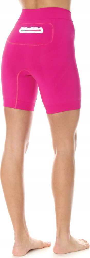 Šortai treningowe moterims Brubeck Running Force 1/2 - fchs dydis: xl