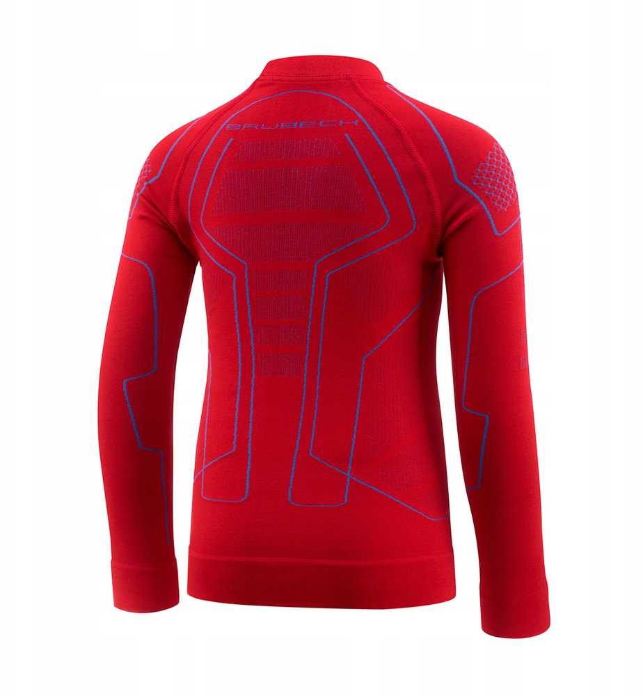 Mėlyna Bluza dziecięca Brubeck Thermo Kids - red/mėlynas dydis: 92_98_cm