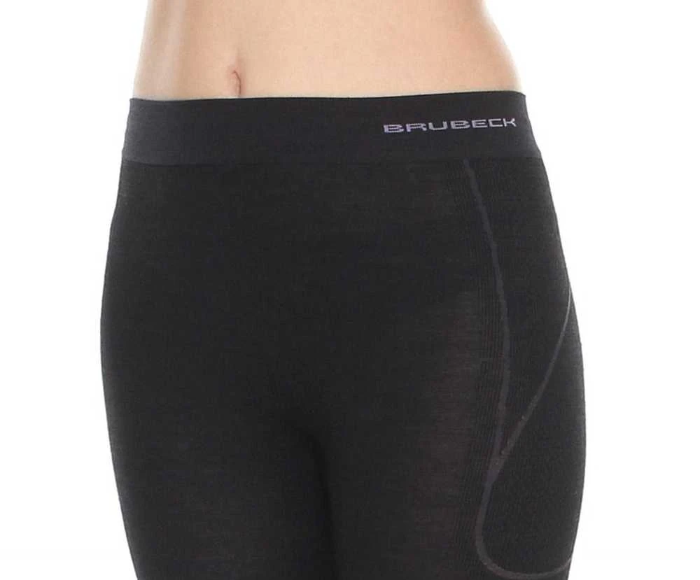 Brubeck Kelnės Moterims Active Wool Juodas LE11700