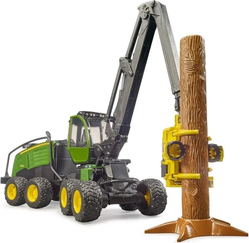 BRUDER medkirtė John Deere 1270G su rąstu, 02135