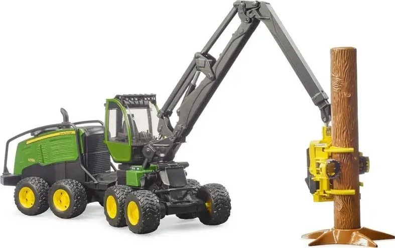 BRUDER medkirtė John Deere 1270G su rąstu, 02135