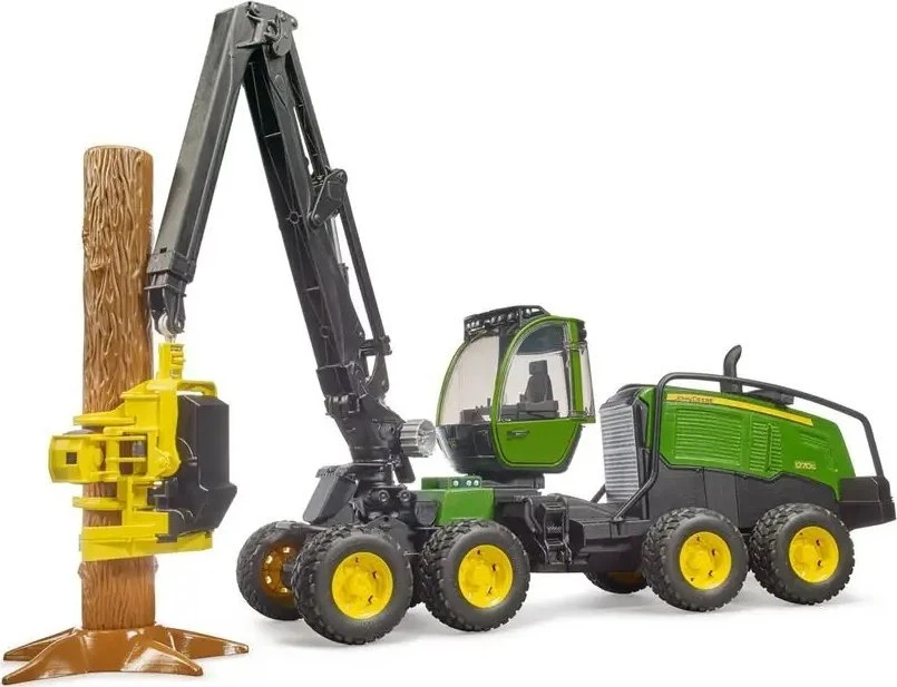 BRUDER medkirtė John Deere 1270G su rąstu, 02135