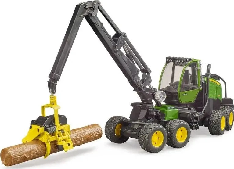 BRUDER medkirtė John Deere 1270G su rąstu, 02135