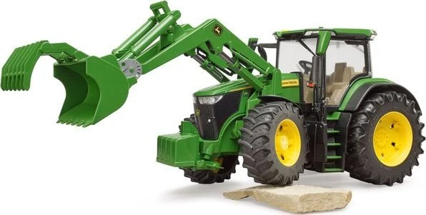 BRUDER traktorius John Deere 7R 350 su priekiniu krautuvu, 03151