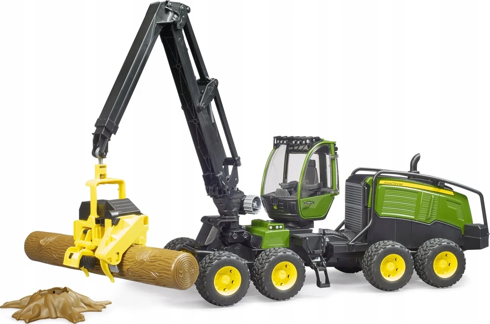 BRUDER medkirtė John Deere 1270G su rąstu, 02135