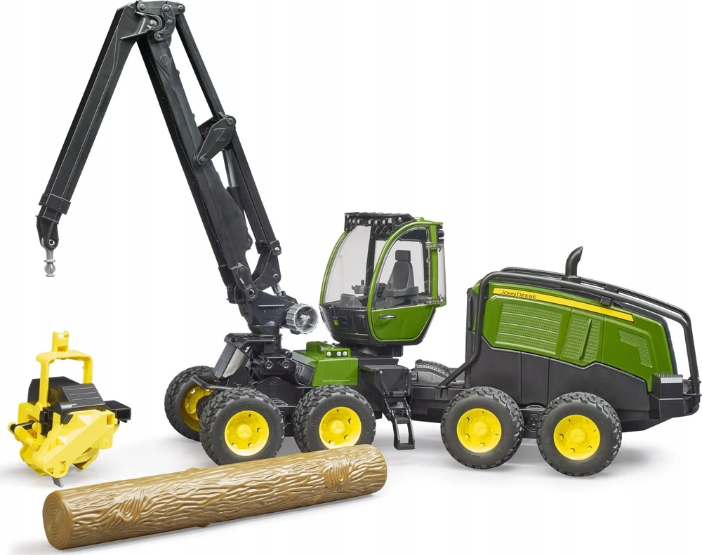 BRUDER medkirtė John Deere 1270G su rąstu, 02135