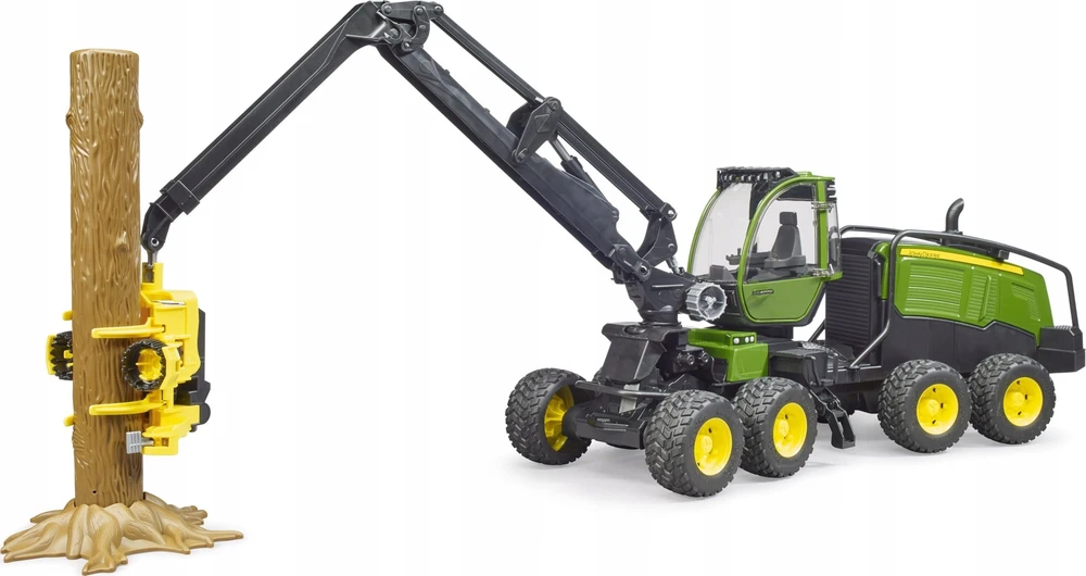 BRUDER medkirtė John Deere 1270G su rąstu, 02135