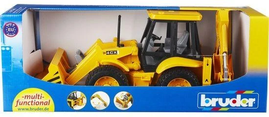 BRUDER ekskavatorius-krautuvas, JCB 4CX , 02428