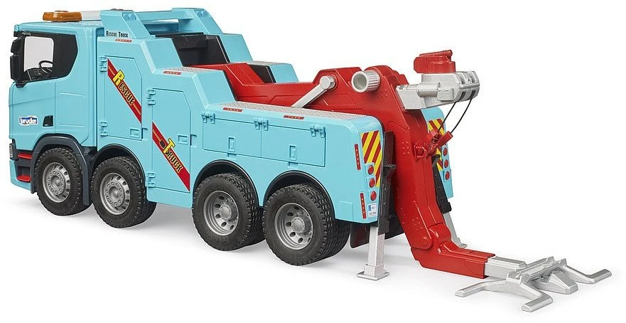 Bruder „Scania Super 560“ pagalbos kelyje vilkikas