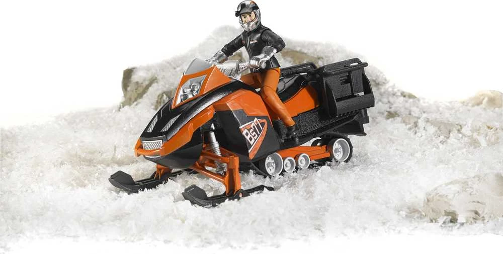 BRUDER sniego motociklas su vairuotoju 63101