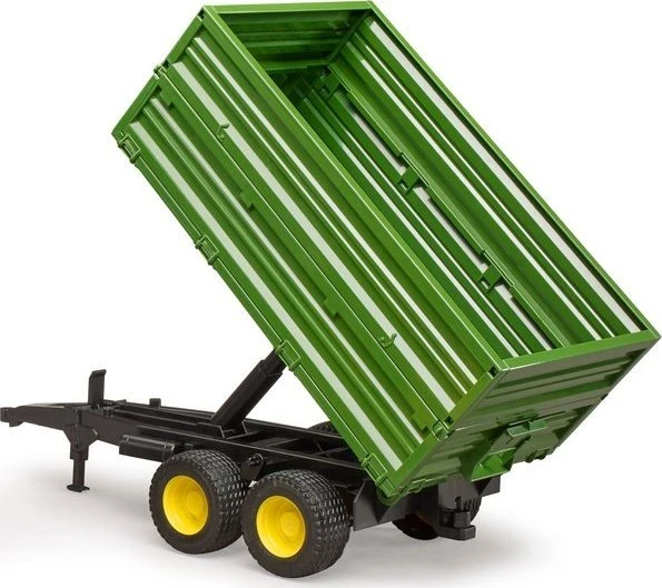 Traktorius su krautuvu ir priekaba Bruder 03155 John Deere 7R 350