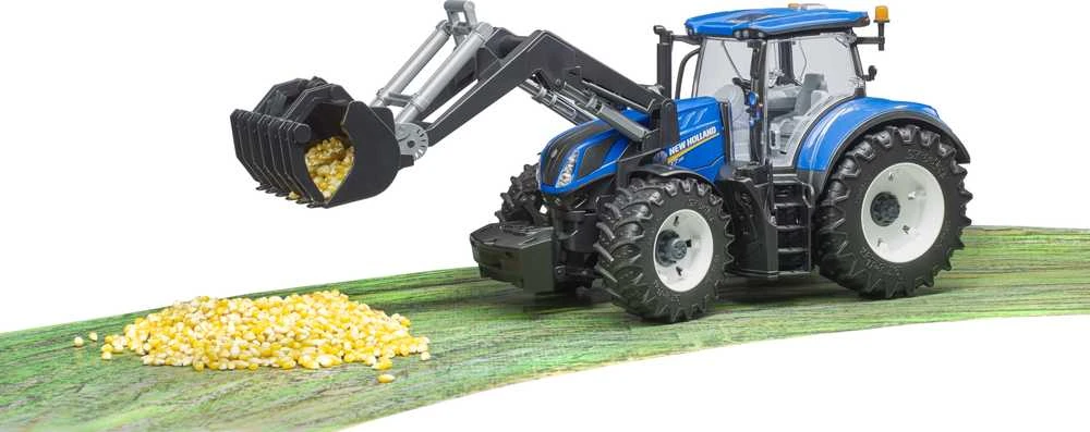 BRUDER traktorius su krautuvu New Holland T7.3315, 3121