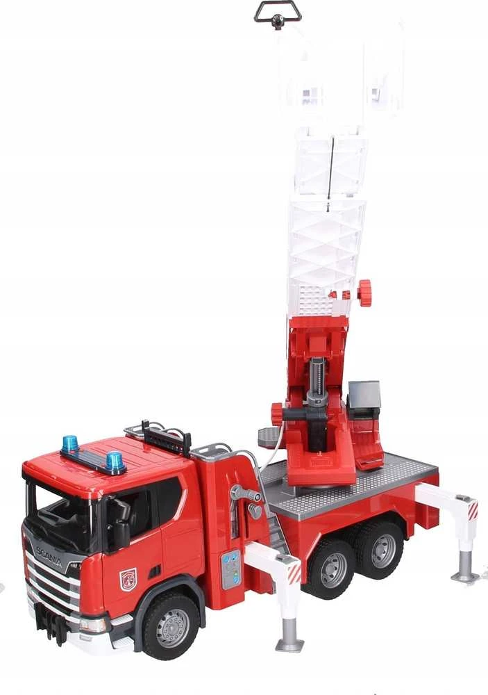 Bruder Žaislinis gaisrinis automobilis Scania Super 560R su vandens pompa