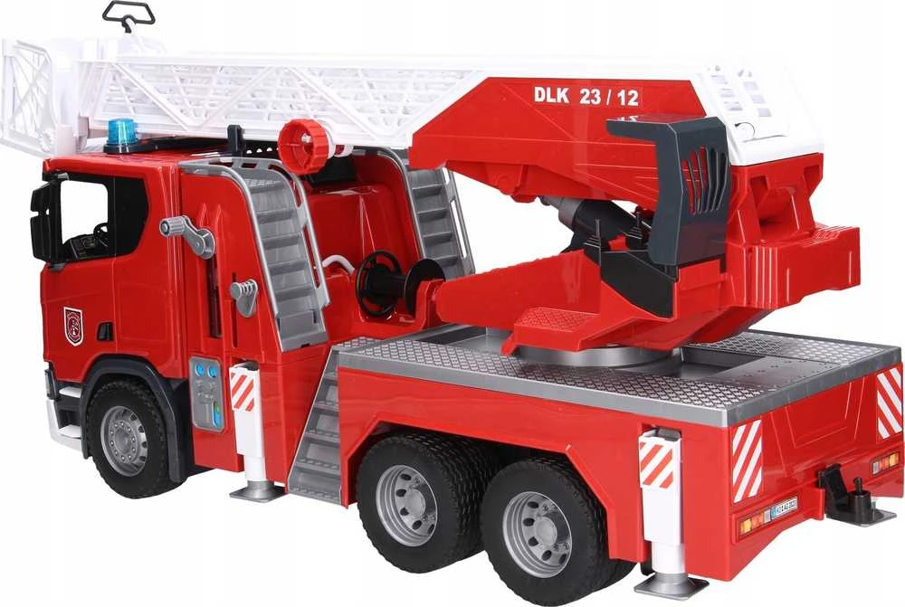 Bruder Žaislinis gaisrinis automobilis Scania Super 560R su vandens pompa