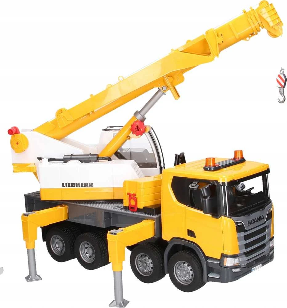 Kranas Scania 560R Liebherr Bruder 03571