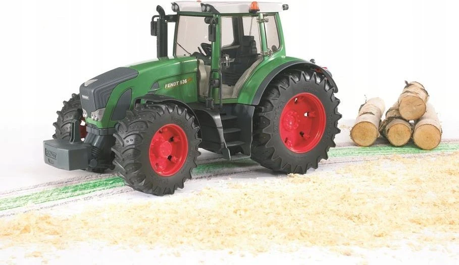 Vaikiškas traktorius BruderFendt 936 Vario, žalias