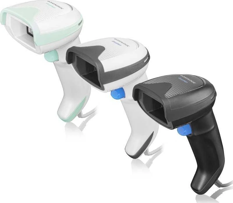Skaitytuvas kodów kreskowych Datalogic Datalogic Gryphon GBT4500 Rankinis brūkšninių kodų skaitytuvas 1D/2D lazerinis Baltas