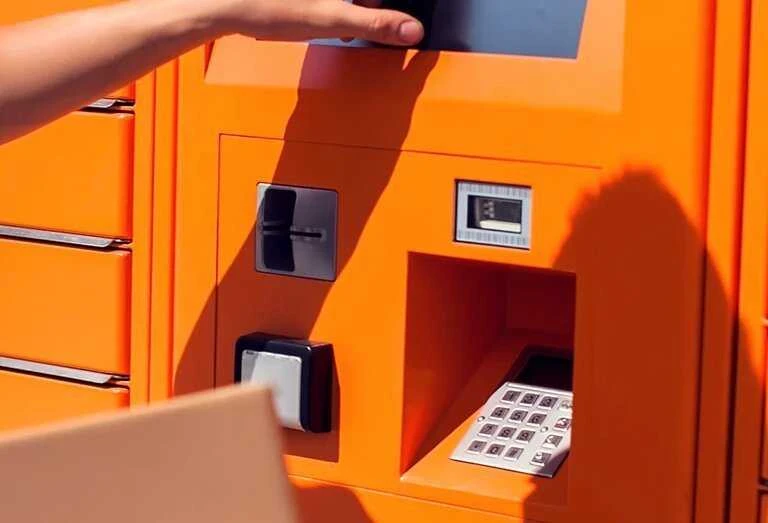 Newland FM430 skaitytuvas įmontuotas terminale